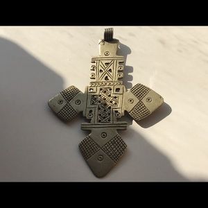 Abyssinians cross pendant